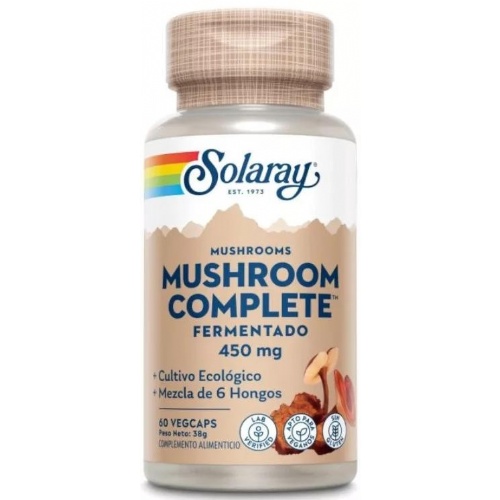 Solaray fermented mushroom complet 60 vegcaps
