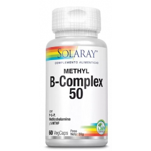 Solaray methyl b-complex 50 60 vegcaps