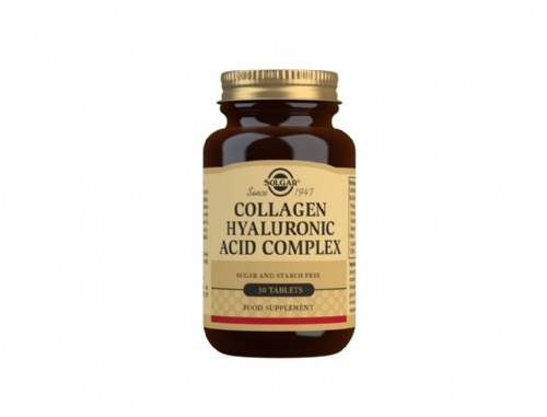 SOLGAR COLÁGENO ÁCIDO HIALURÓNICO COMPLEX 30 COMP