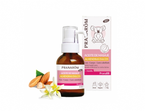 Pranarôm Pranabb Aceite de Masaje Almendras Dulces 30ml