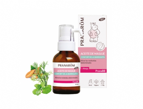Pranarôm Pranabb Aceite de Masaje Confort de la Barriguita 30ml