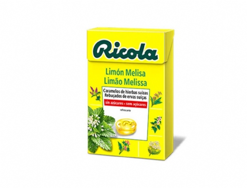 Ricola Caramelos sin Azúcar Limon Melisa 50g