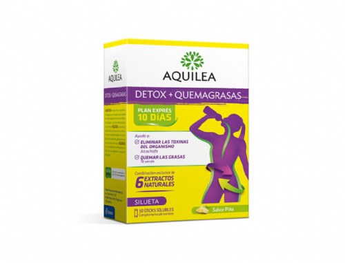 Aquilea Detox + Quemagrasas (10 Sticks)
