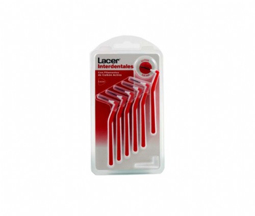 Cepillo interdental - lacer active (angular 6 u)