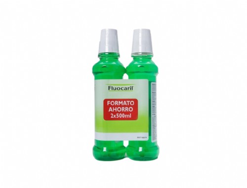 Fluocaril bi-fluore colutorio con fluor (pack 500 ml 2u)