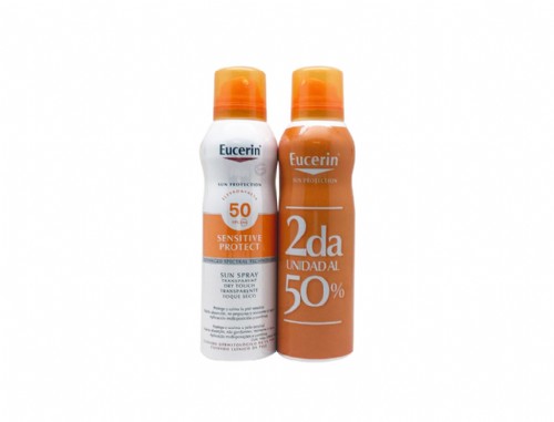 Eucerin Duplo Spray Transparent Dry Touch FPS50 200+200ml