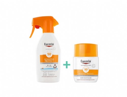 Eucerin Sun Protection 50 + Spray Infantil - Sensitive Protect (300 ml)