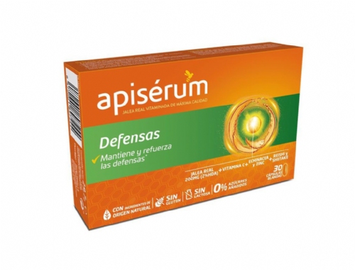 Apisérum Defensas 30 Cápsulas
