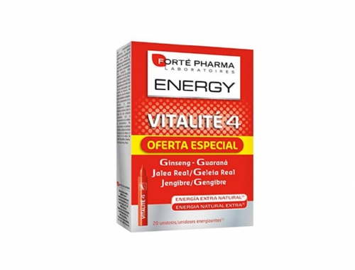 Forté Pharma Vitalite 4G Energy 20 Unidosis