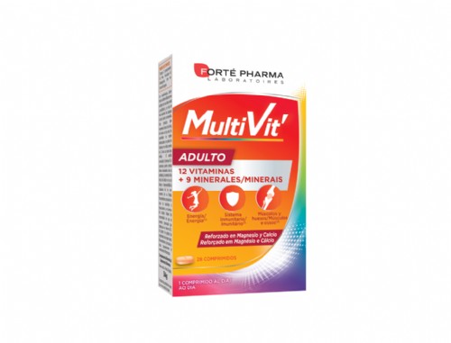 Multivit Adulto 28 comprimidos Masticables