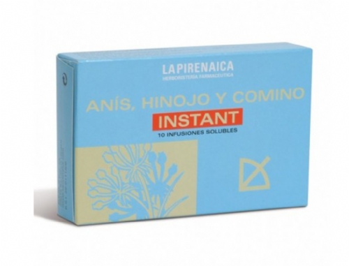 La Pirenaica Anís-Hinojo-Comino Instant 10 Sobres