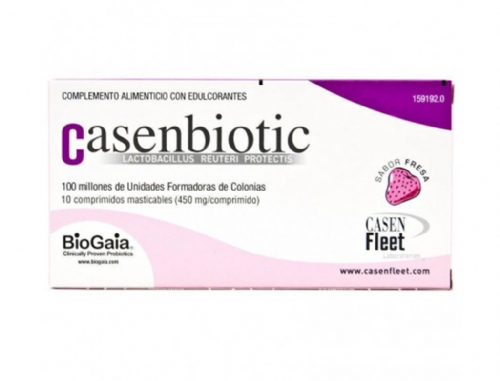 Casenbiotic Sabor Fresa 10 Comprimidos