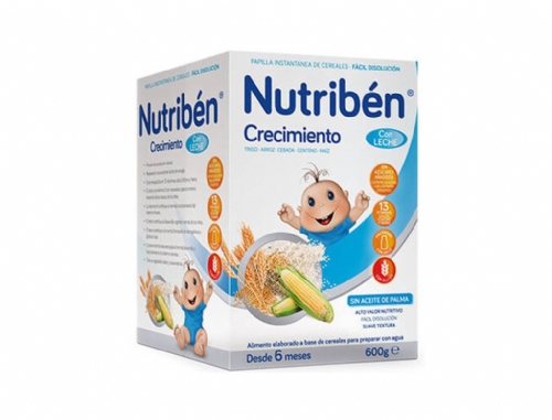 Nutriben Cereales con Leche Adaptada 600g