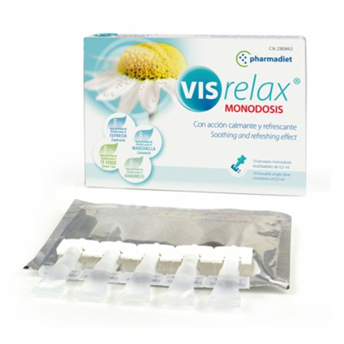 VIS RELAX  GOTAS OCULARES MONODOSIS (10 VIALES)