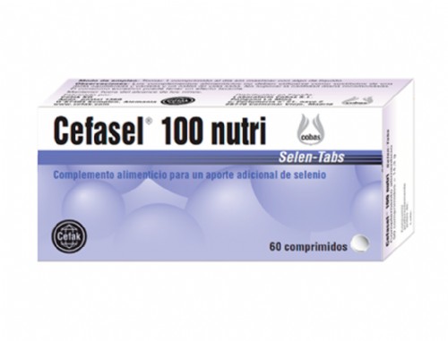 Cefak Cefasel 100 Nutri 60 Comprimidos