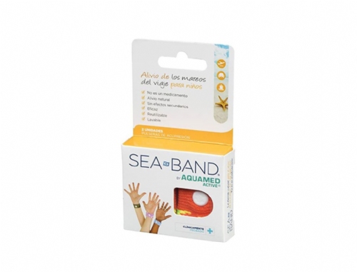 Aquamed Active Pulsera Antimareo Niño 2uds
