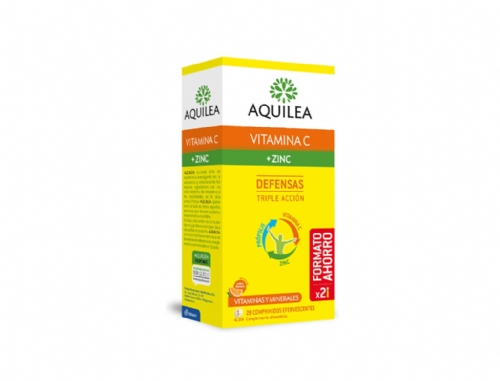Aquilea Vitamina V + Zinc Efervescente 28 Compr.