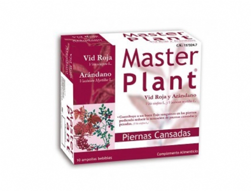 Master Plant Vid Roja y Arandanos 10 Ampollas Bebibles