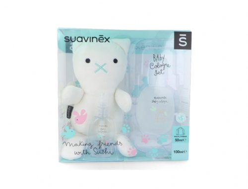 Suavinex Set Colónia 100ml + 50ml Regalo Gatito