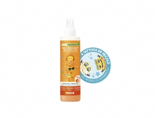 NosaProtect Spray Desenredante Árbol de Té Melocotón 250ml