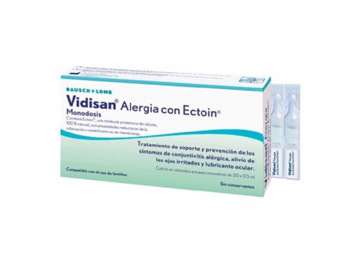 Vidisan Alergia Con Ectoin 20 monodosis
