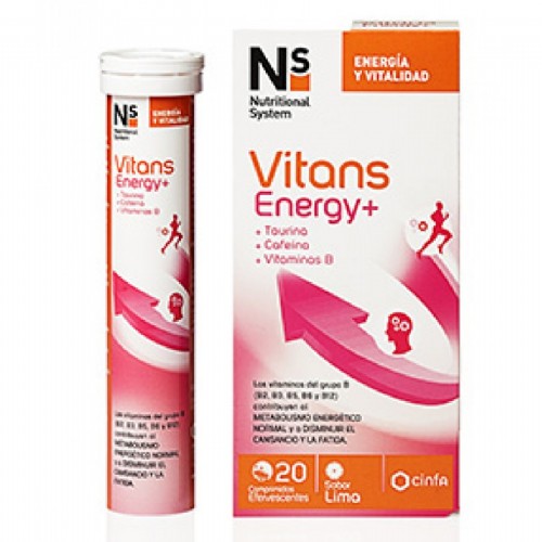 VITANS ENERGY+ COMPRIMIDOS EFERVESCENTES (20 COMP)