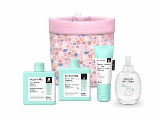 Suavinex Organizador Bebé Primeros Cuidados Rosa