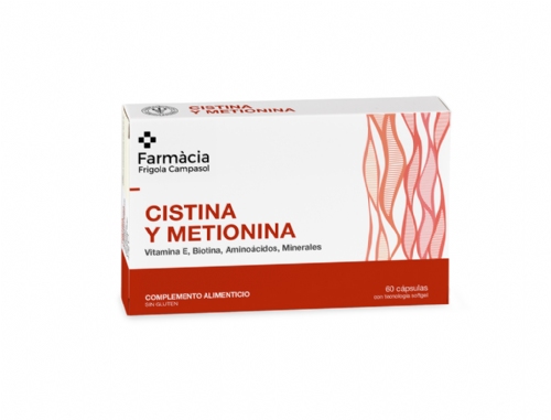 Unifarco Cistina y Metionina Cabello y Uñas 60 Cápsulas