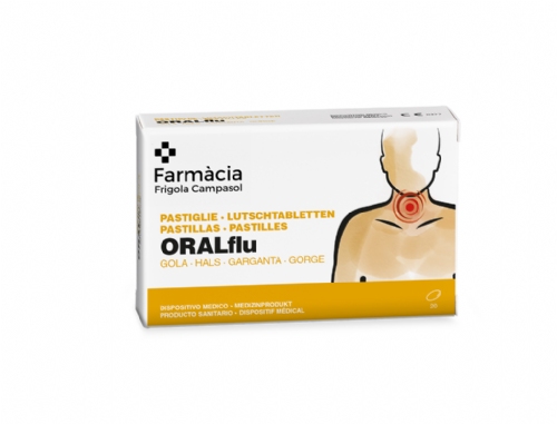 Unifarco Oralflu Pastillas Garganta 20 Comp.