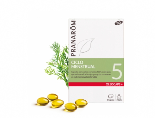 Pranarôm Oleocaps 5 Ciclo Menstrual 30 Cápsulas