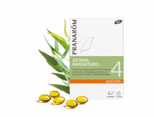 Pranarôm Oleocaps 4 Sistema Inmunitario BIO 30 Cápsulas