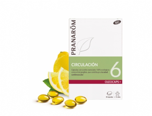 Pranarôm Oleocaps 6 Circulación 30 Cápsulas