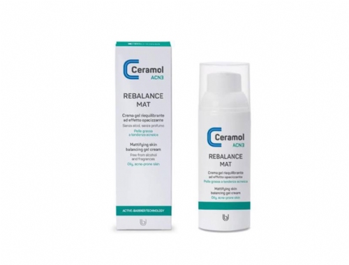 Ceramol Acne Rebalance Gel Mat Reequilibrante 50ml