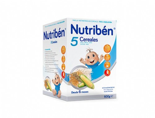 Nutribén 5 Cereales 600g