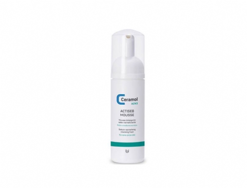 Ceramol Acne Actiseb Mousse Limpiadora Seborreguladora 150ml