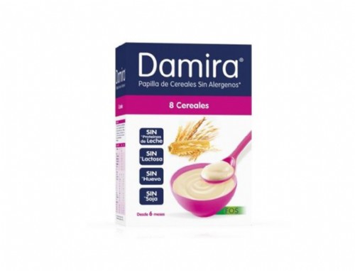 DAMIRA PAPILLA 8 CEREALES FOS (600 G  (300 G 2 ENVASES))