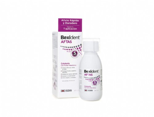 Isdin Bexident Aftas Colutorio Con Ácido Hialurónico 120ml