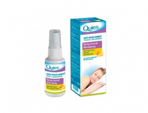 Quies Spray Bucal Antirronquidos Miel y Limón 70ml
