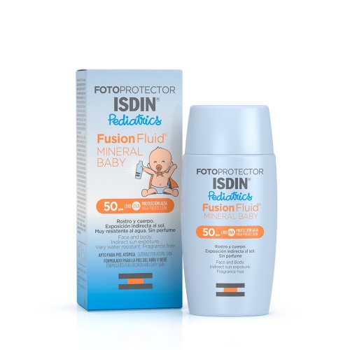 Isdin Fotoprotector Fusion Fluid Mineral Baby Pediatrics SPF 50+ 50ml