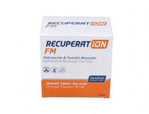 Recuperat-ion FM sin Azúcar Sabor Naranja 20 Sobres