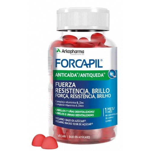 Forcapil anticaida (60 caramelos de goma)