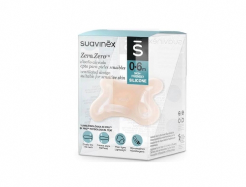 Suavinex Chupete ZERØ.ZERØ™ Tetina Fisiológica Sx Pro 0-6 meses