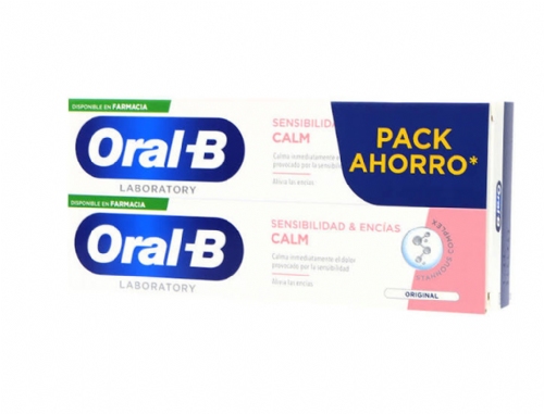 Oral B Sensibilidad y Encías Calm Pasta Dental Duplo 2x100ml 