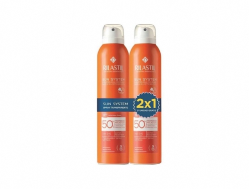 Rilastil Sun System 50+ Spray Transparente Suplo 200ml