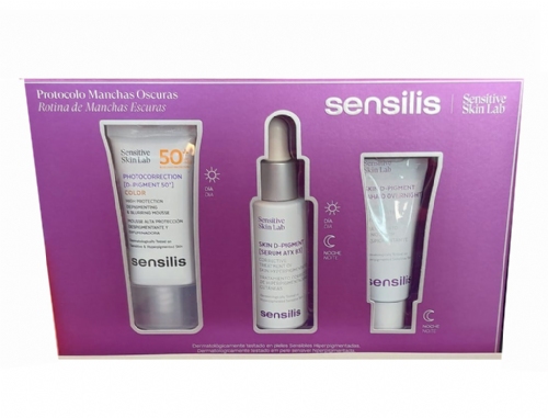 Sensilis Pack D-Pigment Crema SPF50 + Sérum 30ml + Crema Noche 15ml