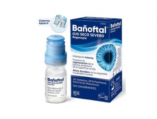 Bañoftal Ojo Seco Severo 1 frasco 10ml Multidosis 