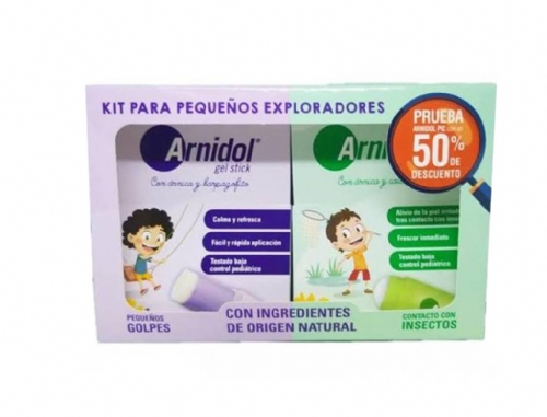 Arnidol Kit Gel Stick Arnica + Roll-on Pic