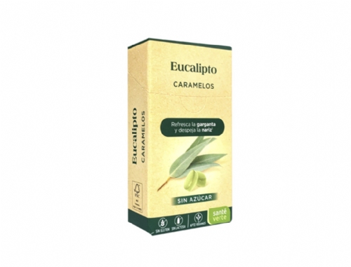 Santé Verte Caramelos Eucalipto 35g
