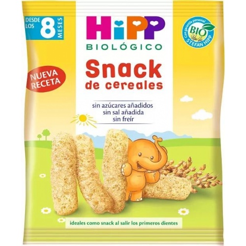 Hipp snack de cereales 30g bio s/azucar s/sal