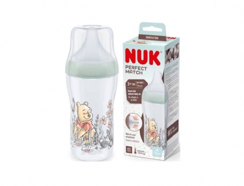 Nuk® Biberón Perfect Match Silicona Flujo M Winnie 260ml 